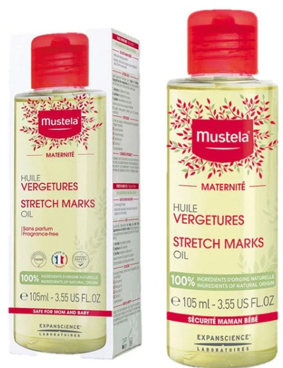 Vaj për strija Mustela Stretch Marks Oil, 105ml