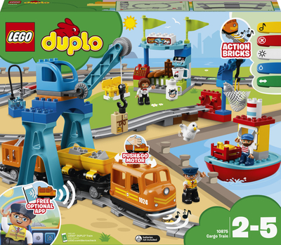 Lojë LEGO Duplo Freight Train (10875)