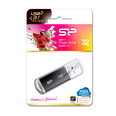 Flesh USB Silicon Power Blaze B02, 32GB, USB 3.0, i zi