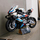 Set LEGO Technic BMW M 1000 RR 42130, model motor 1:5 për me e venë në vitrinë, shumëngjyrësh