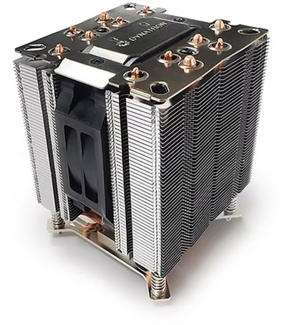 Ftohës CPU Dynatron Q11P për Intel LGA1851 1700, për server 4U, alumini, gri