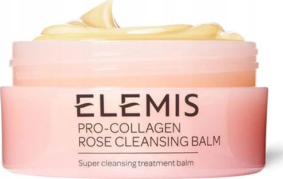 Set pastrimi fytyre Elemis Pro Collagen, Hydrating Cleansing Mousse, Cleansing Balm Rose, rozë