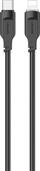 Kabllo USB Usams Lithe Series US-SJ566, USB C në Lightning, 1.2 m, PD 20W, e zezë