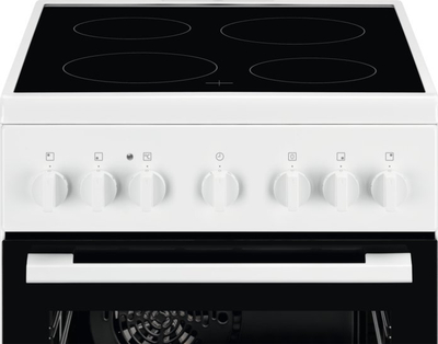Shporet elektrik Electrolux LKR500066W, 50 cm, 4 zona gatimi, i bardhë