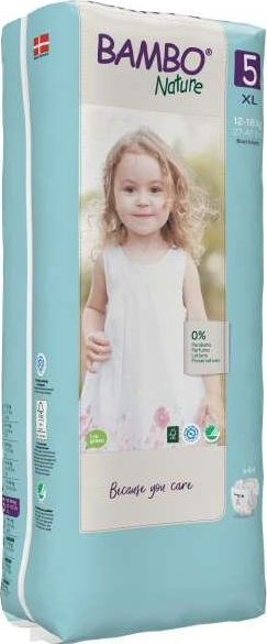 Pelenë Bambo Nature 5, 12-18kg, 44 copë