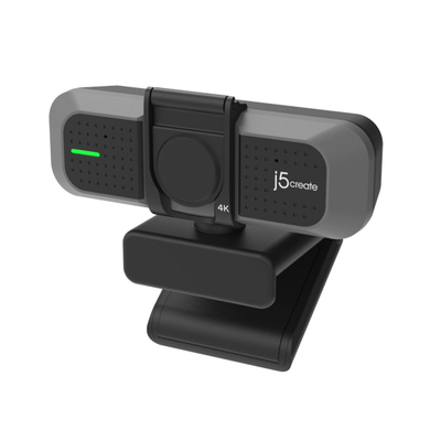 Webcam j5create JVU430, 8MP, 3840x2160, USB-C, e zezë