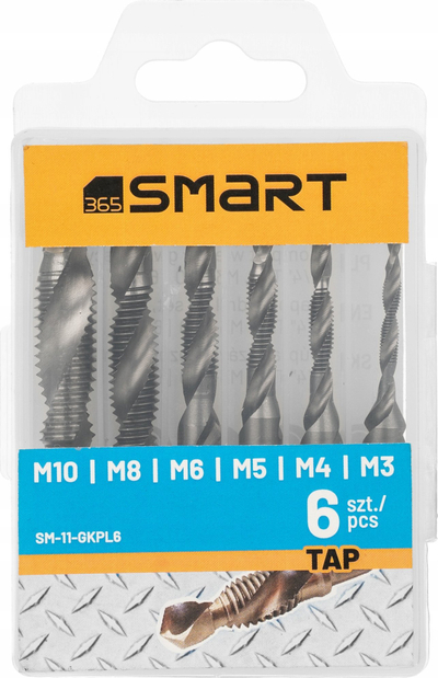 Set çelësash me fije Smart365, 1/4", 6 pjesë