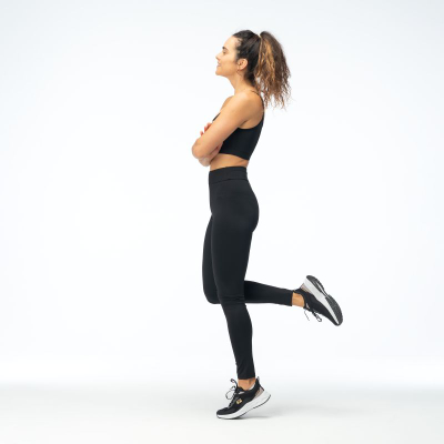 Leggins për gra IQ Igina Wmns, Dry Tech, për palestër, të zeza