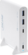 Karikues muri InLine GaN me 4 porta USB, 2 USB-C edhe 2 USB-A, 120W, i bardhë