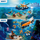 Set lodrash LEGO City Deep-Sea Explorer Submarine 60379, nëndetëse nënujore, 7+ vjeç, shumëngjyrësh