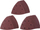 Set letra zmerile Einhell, Delta 93mm x 93mm, 20 copë, granulime të përziera