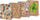 Qese dhuratash MFP L Kraft Mix 4, 260x340x140 mm, kafe natyrale