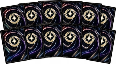 Set letra loje Disney Lorcana Shimmering Skies, starter deck display, 8 kuleta, shumëngjyrësh