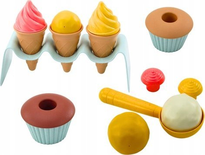 Set rëre për kalamoj Ice Cream Dessert Factory, 13 pjesë, shumëngjyrësh