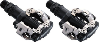 Pedale biçiklete Shimano M520 SPD, me nga dy anë, me cleats SH51, të zeza