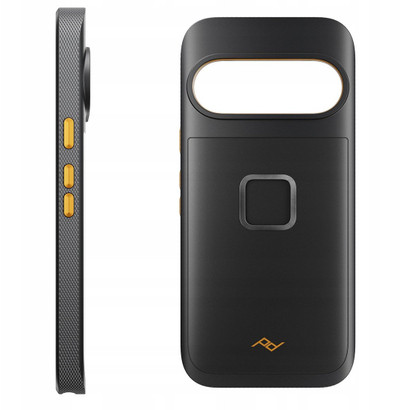 Futrollë telefoni Peak Design GNAR Case për Google Pixel 10 Pro XL, SlimLink MagSafe, e zezë