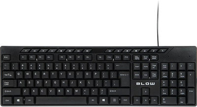 Tastierë Blow KP-122, me kabllo USB, 122 taste, e zezë