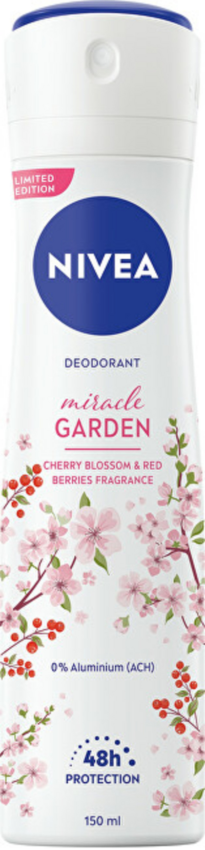 Deodorant Nivea Garden Cherries, 150 ml