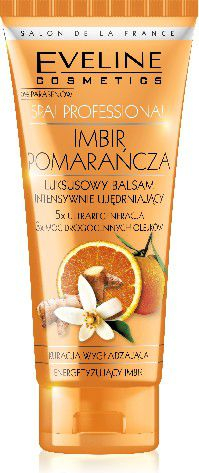 Balsam trupi që forcon me xhenxhefil edhe portokall Eveline Salon De La France, 200 ml