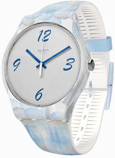 Orë dore Swatch Bluquarelle SUOW149