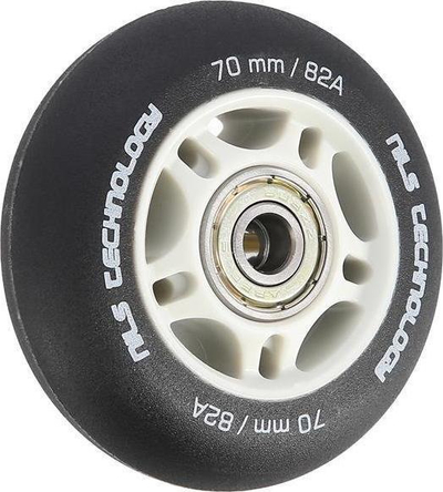 Rrota patinash NILS EXTREME, set 4x 70x24mm PU, 82A, kushineta ABEC 9