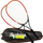 Set speedminton Techman, 2 raketa alumini, speeder dhe çantë, i zi