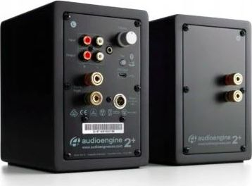 Kutia zanore Audioengine A2+ BT, 30W, Bluetooth, e zezë