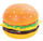 Винил играчка Zolux Hamburger 8 cm