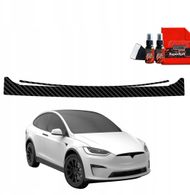 Folie pragu bagazhi GrizzGlass BodyShield, për Tesla Model X 2021-2025, karbon, e zezë