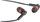 Kufje in-ear Defender Pulse 420, me tel, të zeza me të kuqe