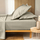 Çarçaf fitted Douceur d’intérieur Cotton Double, 90x190 cm, 100% pambuk organik, bezhë