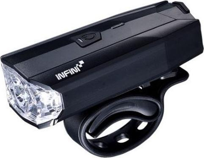 Dritë biçiklete Infini I-265P Lava 500 Lite, 700 lm, USB rikarikueshme, e zezë