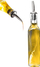 Shishe qelqi për vaj ose uthull, me dozues, transparente