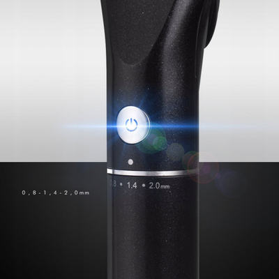 Makineri profesionale qethëse Professional Hair Clipper, teh qeramik dhe titanium, pa kabllo, e zezë