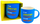 Filxhan Kukartka Neon Mug Sloth, qeramike, 360 ml, shumëngjyrësh