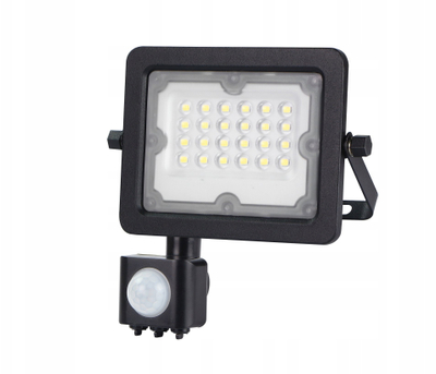 Reflektor LED GALAXI LFL220S, 20W, 2200lm 4000K, me sensor, i zi
