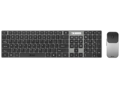Set tastjere dhe maus Tracer, wireless RF, të zeza