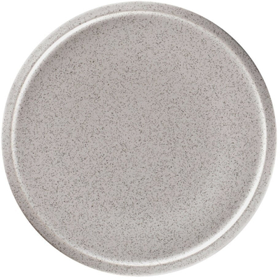 Pjatë e sheshtë RAK Porcelain Ease Flat Coupe, 9.45\", ngjyrë argjilë