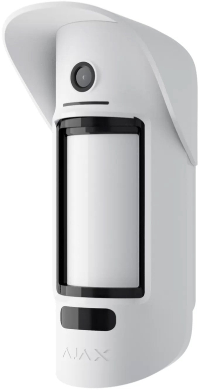 Sensor lëvizjeje Ajax MotionCam Outdoor, pa tela, antimasking pet friendly, i bardhë