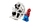 Set ndërtimi Lego Marvel 76309, Spider Man vs Venom Muscle Car, 3 mini figura, shumëngjyrësh