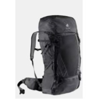 Çantë shpine për ecje Deuter Futura Air Trek 60+10, 70L, me sistem ajrosje, e zezë grafit