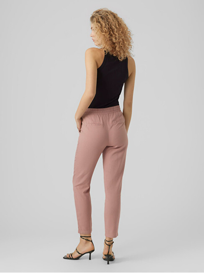 Pantallona VERO MODA VMJESMILO Regular Fit, rozë