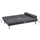 Divan-Shtat Wanda Me 2 Jastëkë 190x84x83cm (HM3149.01), gri
