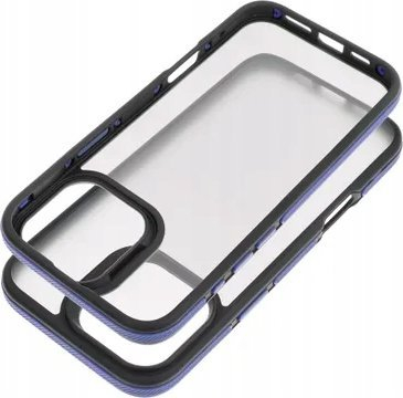 Këllëf telefoni Neo për iPhone 16 Pro Max, mbrojtës, blu