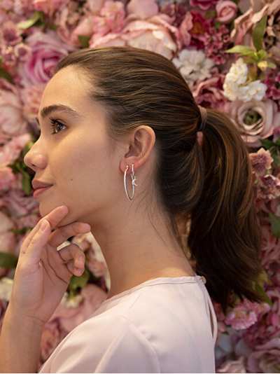 Vathë Hot Diamonds Hoops DE629