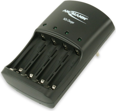 Karikues baterish Ansmann 1001-0013, NiZn 1.6V, AAA dhe AA, gri