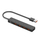 HUB USB Vention 5 me 1, USB 3.2 Gen2 10Gbps, kabllo 0.15m, i zi