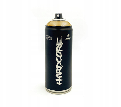 Bojë sprej MTN Hardcore Gloss, 400ml, ari me shkëlqim, kanaçe