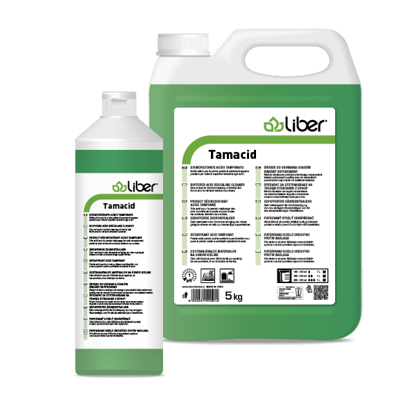 Tamacid 1L - Detergjent i fortë për largim gelqeres, ndryshkut, paatrim pishinav , arome fresh