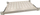 Фиксна полица за кабинет 19" Lanview RAS100WH, 1U, 50kg, бела